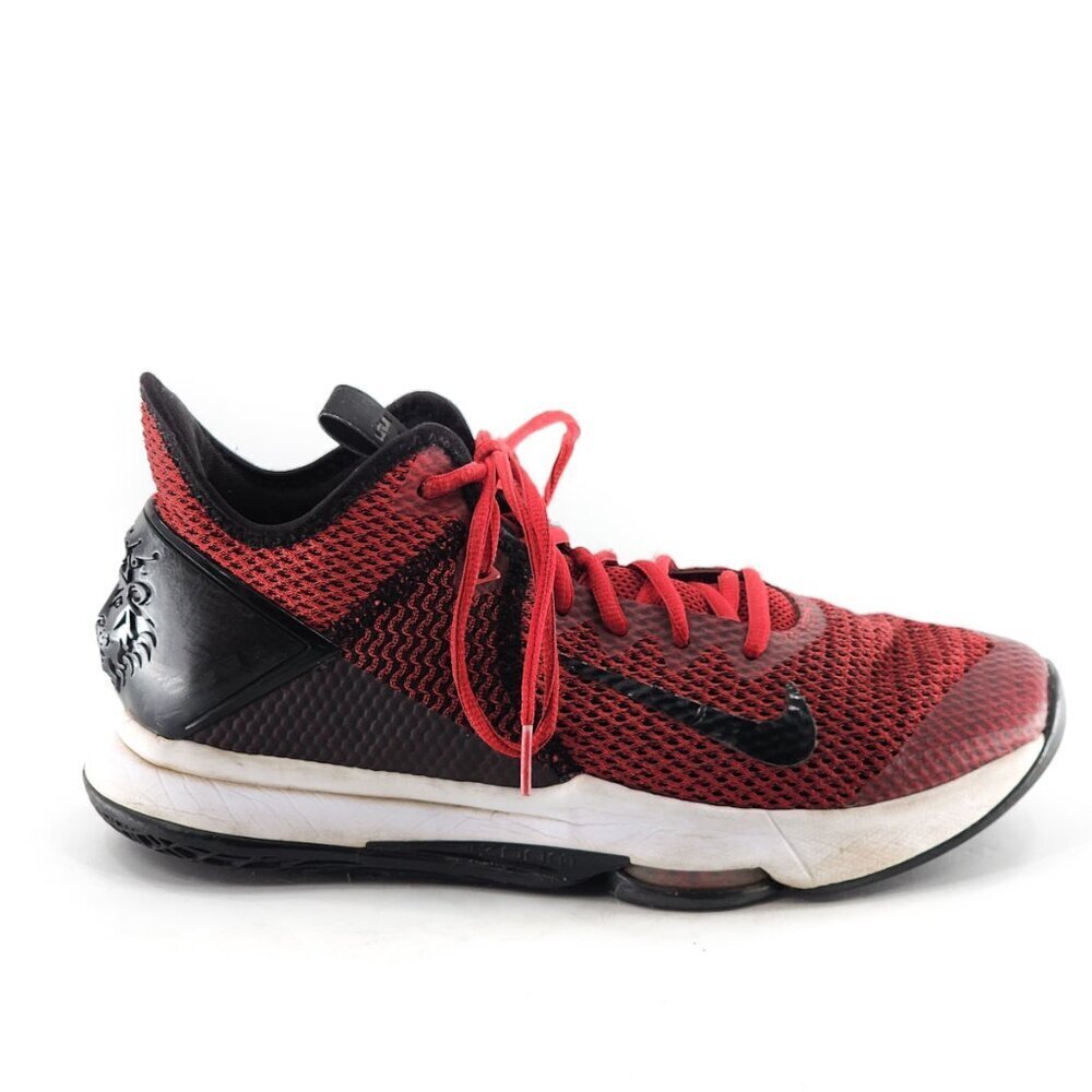NIKE LeBron Witness 4 IV Basketball Sneakers Red / Black